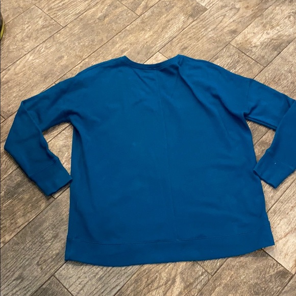 Gap teal oversized sweatshirt - Picture 7 of 7